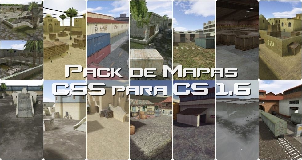 Mapas do CS 1.6  Relembre os Melhores Mapas do Jogo (PT)